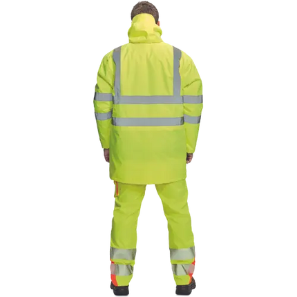 Jacheta reflectorizanta softshell Cerva KNOXFIELD HVPS, 100% poliester, 290 gr/mp