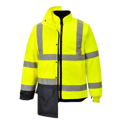 Scurta de iarna reflectorizanta Portwest EXECUTIVE 5IN1 S768, 100% poliester, 190 gr/mp