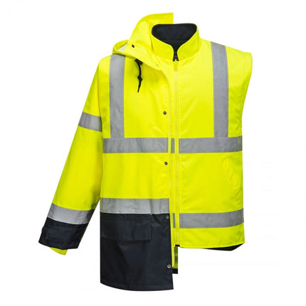 Scurta de iarna reflectorizanta Portwest EXECUTIVE 5IN1 S768, 100% poliester, 190 gr/mp