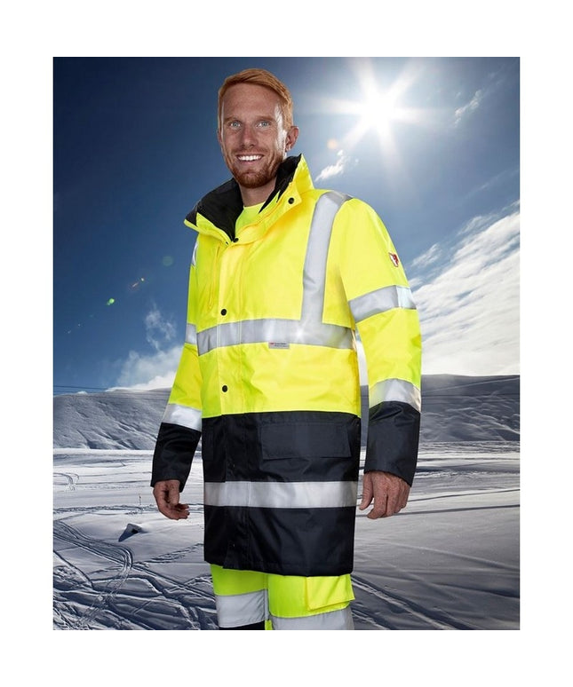 Scurta reflectorizanta, impermeabila de iarna Ardon HI WAY 4IN1, 100% poliester Oxford 300D, cu maneci detasabile