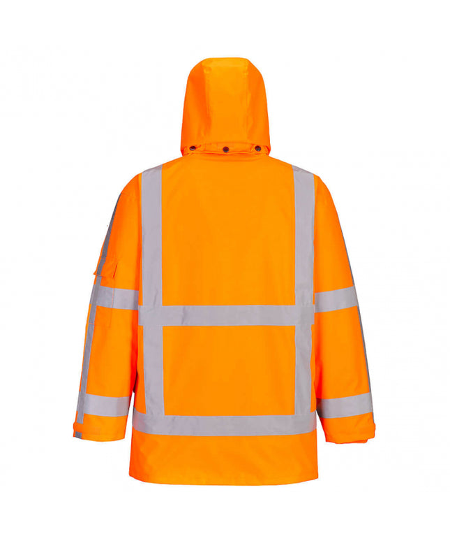 Scurta reflectorizanta vatuita de iarna 3IN1 Portwest R461, 100% poliester, 300D Oxford