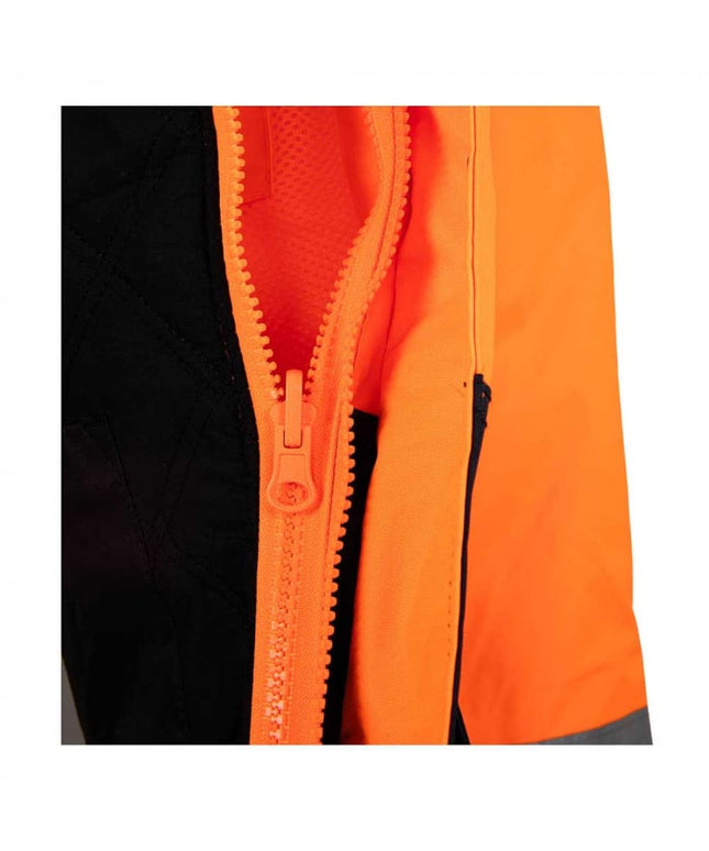 Scurta reflectorizanta vatuita de iarna Renania FINLAND 3IN1, 100% PES Oxford, impermeabila