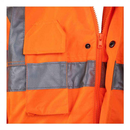 Scurta reflectorizanta vatuita de iarna Renania FINLAND 3IN1, 100% PES Oxford, impermeabila