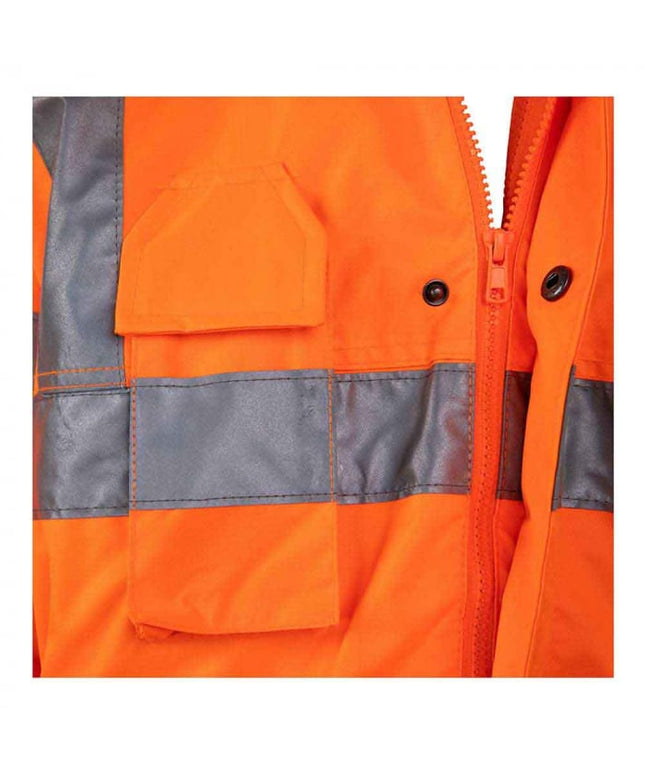 Scurta reflectorizanta vatuita de iarna Renania FINLAND 3IN1, 100% PES Oxford, impermeabila