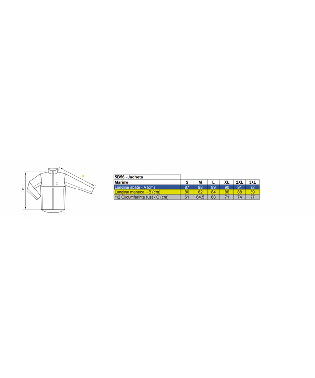 Scurta reflectorizanta vatuita de iarna Renania LONDON 2IN1, 100% nailon, impermeabila