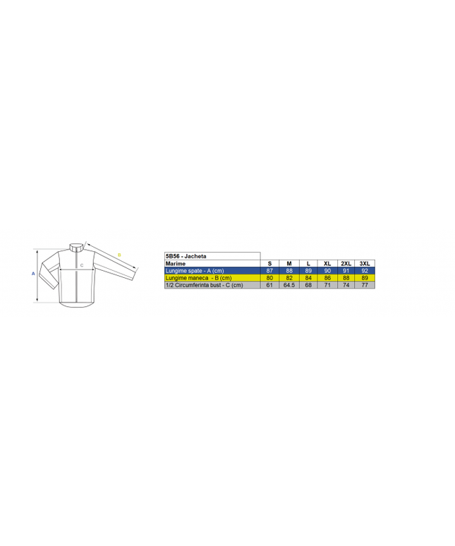Scurta reflectorizanta vatuita de iarna Renania LONDON 2IN1, 100% nailon, impermeabila