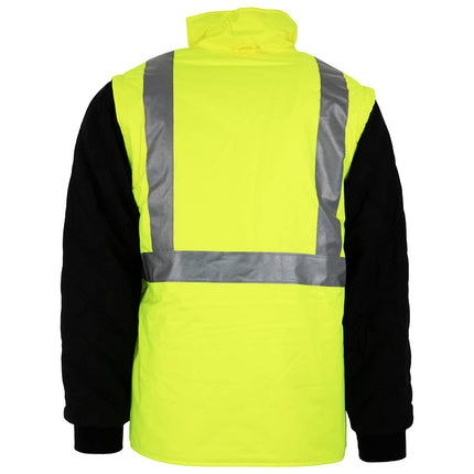 Scurta reflectorizanta vatuita de iarna Renania SWEDEN 3IN1, 100% PES Oxford, impermeabila