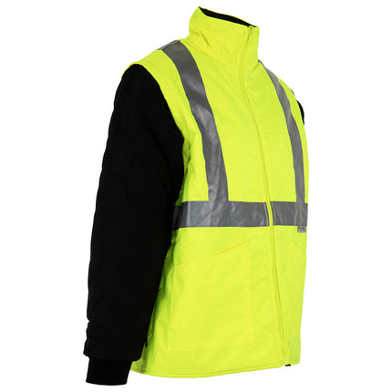 Scurta reflectorizanta vatuita de iarna Renania SWEDEN 3IN1, 100% PES Oxford, impermeabila