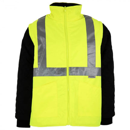 Scurta reflectorizanta vatuita de iarna Renania SWEDEN 3IN1, 100% PES Oxford, impermeabila