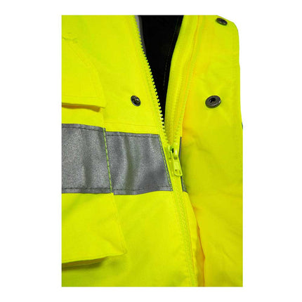 Scurta reflectorizanta vatuita de iarna Renania SWEDEN 3IN1, 100% PES Oxford, impermeabila