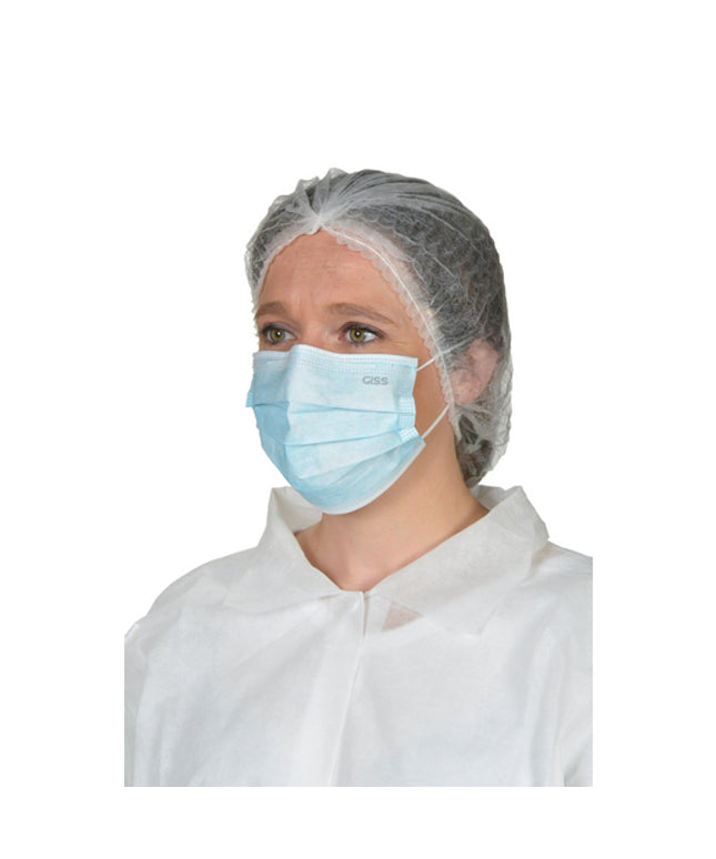 Set 50 bucati - semi masca chirurgicala Tip II GISS, BFE>98% la 3 microni, EN 14683
