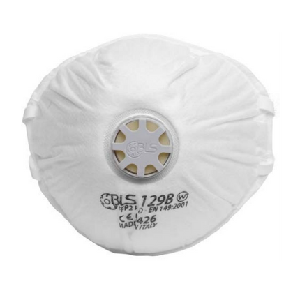 Semimasca de protectie cu supapa FFP2 BLS 129BW, tip cupa
