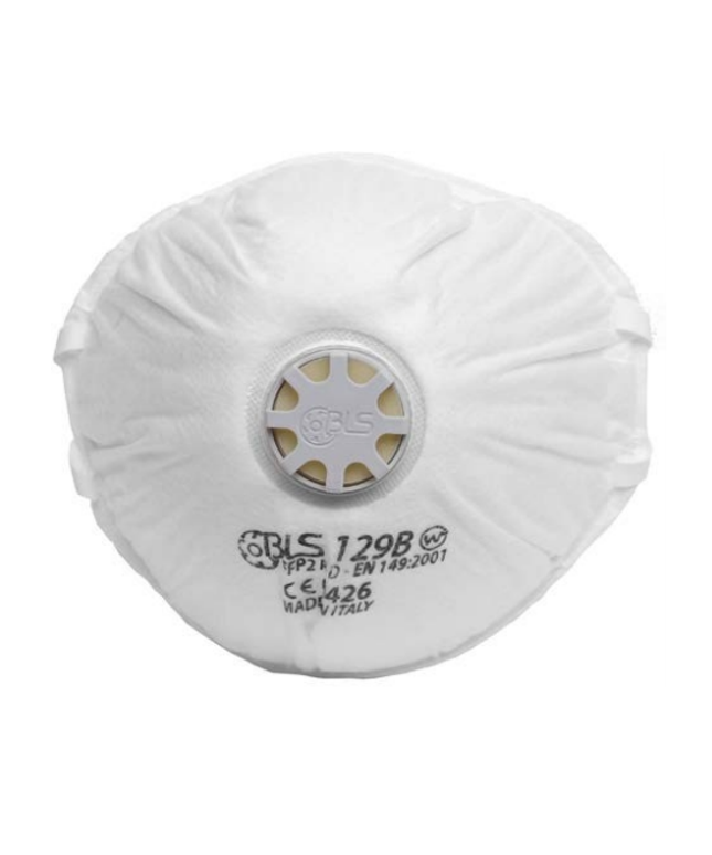 Semimasca de protectie cu supapa FFP2 BLS 129BW, tip cupa