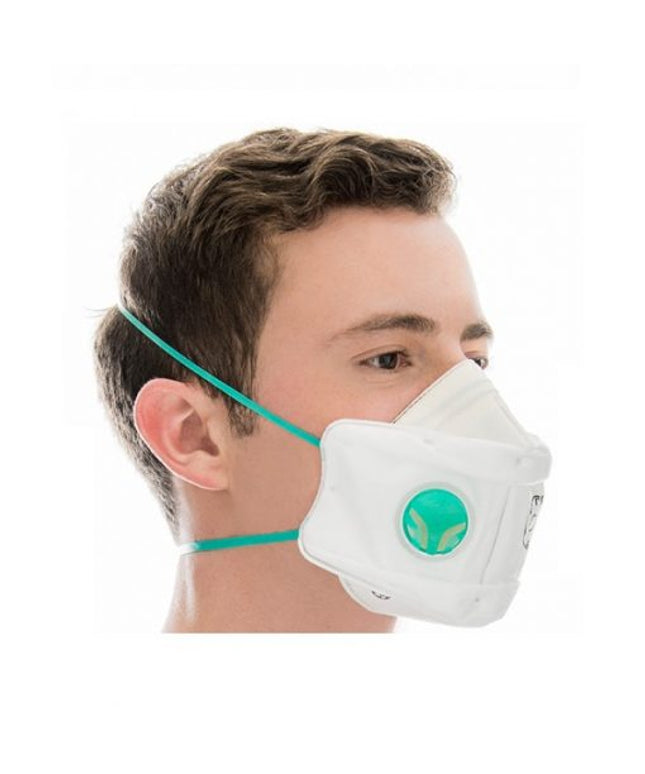 Semimasca de protectie cu supapa FFP2 BLS 829B, pliata