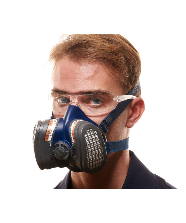 Semimasca de protectie Gvs ELIPSE cu filtre A1P3 RD incluse, vapori organici si praf, schimbabile