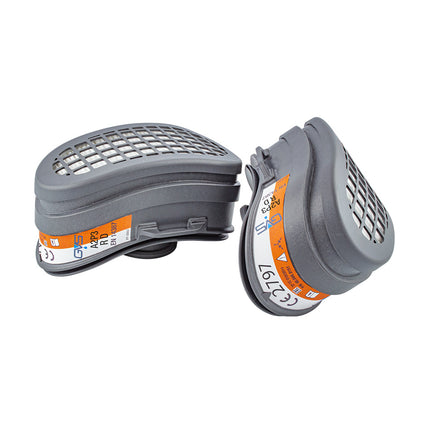 Semimasca de protectie Gvs ELIPSE cu filtre A2P3 RD incluse, vapori organici si anorganici, schimbabile