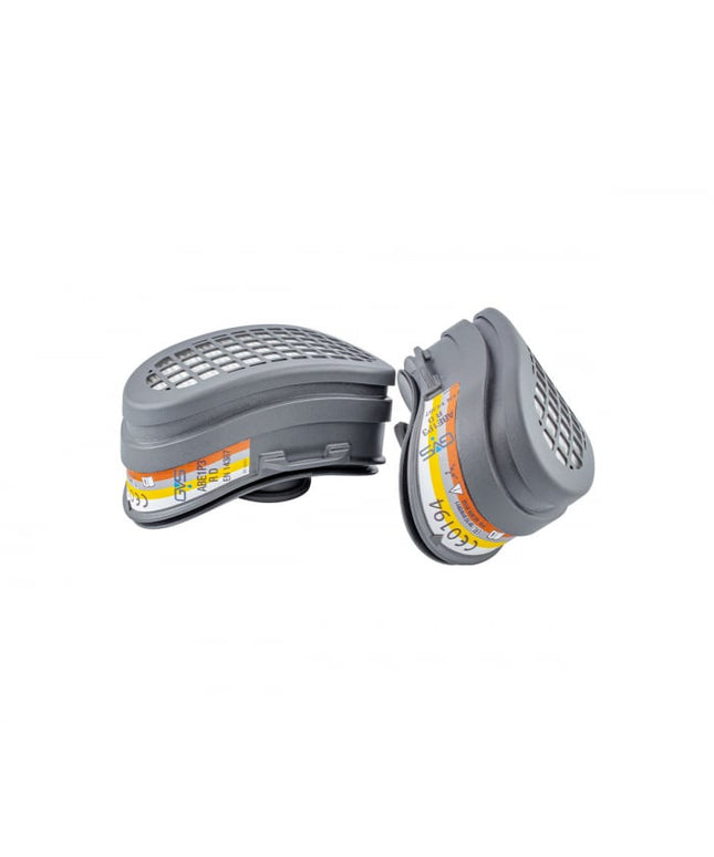 Semimasca de protectie Gvs ELIPSE cu filtre ABE1P3 RD incluse, vapori organici, anorganici si chimici, schimbabile