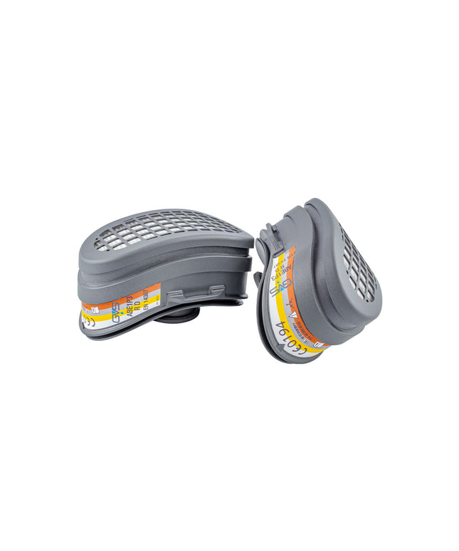 Semimasca de protectie Gvs ELIPSE cu filtre ABE1P3 RD incluse, vapori organici, anorganici si chimici, schimbabile