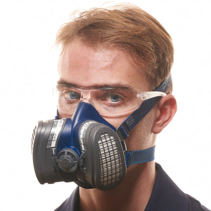 Semimasca de protectie Gvs ELIPSE cu filtre B1P3 RD incluse, gaze organice si praf, schimbabile