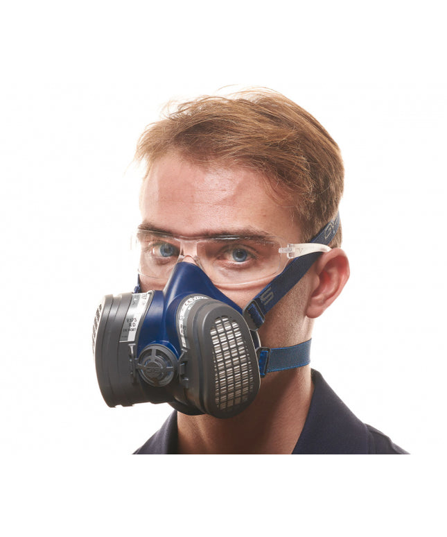 Semimasca de protectie Gvs ELIPSE cu filtre B1P3 RD incluse, gaze organice si praf, schimbabile