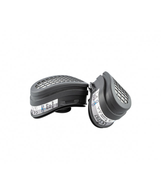 Semimasca de protectie Gvs ELIPSE cu filtre B1P3 RD incluse, gaze organice si praf, schimbabile