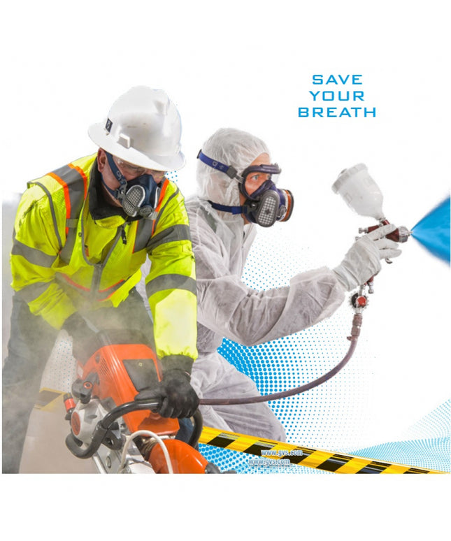 Semimasca de protectie Gvs ELIPSE cu filtre P3 RD incluse, schimbabile