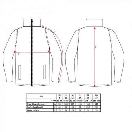 Jacheta softshell dama Portwest PRINT & PROMO TK21, 96% poliester, 4% elastan, 280g