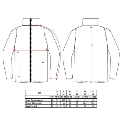 Jacheta softshell dama Portwest PRINT & PROMO TK21, 96% poliester, 4% elastan, 280g