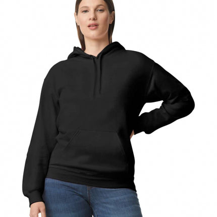 Hanorac cu gluga dama Gildan GISF500 SOFTSTYLE MIDWEIGHT, 80% bumbac, 20% poliester, 285 gr/mp