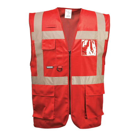 Vesta reflectorizanta Portwest IONA EXECUTIVE F476, 100% poliester, 125g