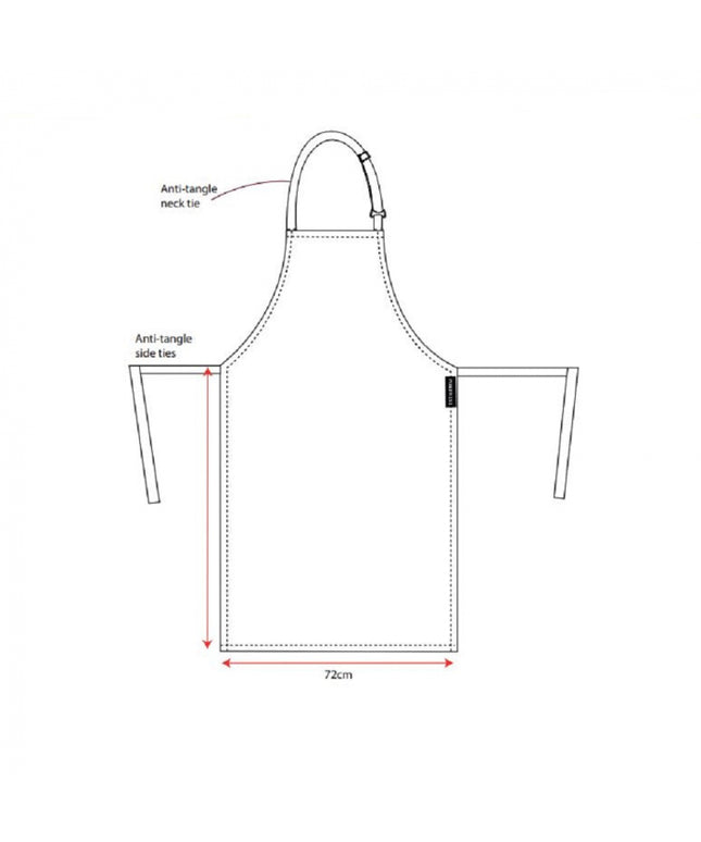 Sort cu pieptar Portwest S840, 100% bumbac, 280g