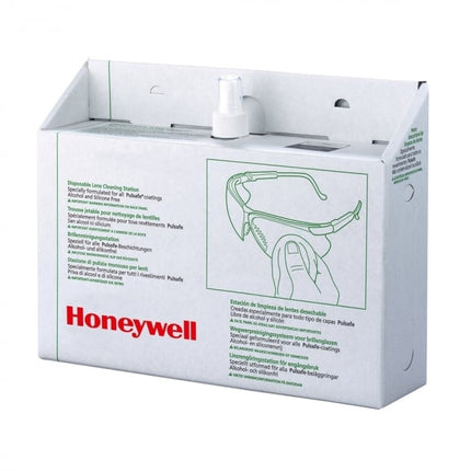Statie de curatare pentru ochelari Honeywell, 1500 servetele, 1 spray curatare lentile