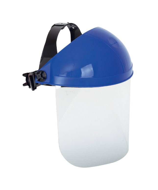 Suport si ecran viziera de protectie Schmerler VISIO, cu prindere pe cap
