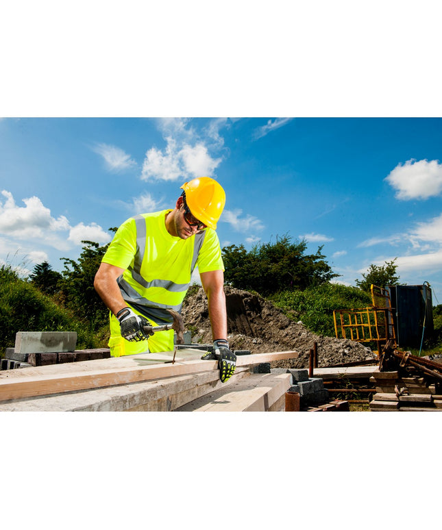 Tricou clasic reflectorizant Portwest BUMBAC CONFORT S173, bicolor, 55% bumbac, 45% poliester, 175 gr/mp