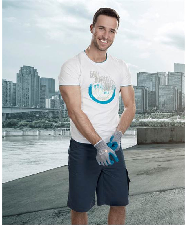 Tricou clasic Ardon CONSTRUCT, 95% bumbac - 5% elastan, 180 gr/mp