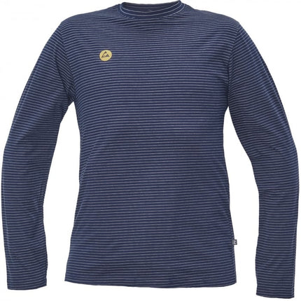 Tricou clasic cu maneca lunga Cerva NOYO ESD, 96/4 bumbac, 170 gr/mp