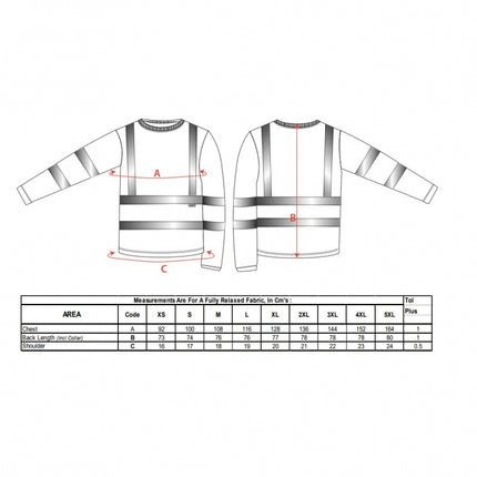 Tricou clasic cu maneca lunga HIVIS S278, 55% bumbac, 45% poliester, 175 gr/mp