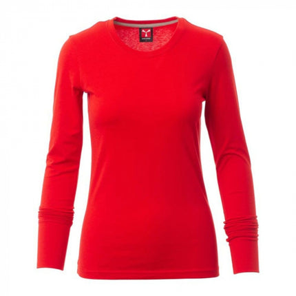 Tricou clasic cu maneca lunga Payper PINETA LADY, 100% bumbac, 165 gr/mp