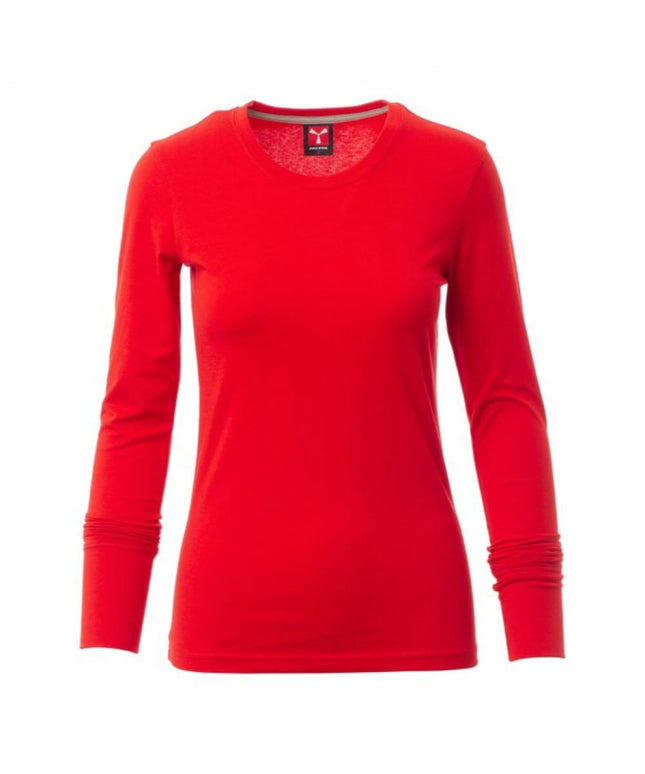 Tricou clasic cu maneca lunga Payper PINETA LADY, 100% bumbac, 165 gr/mp