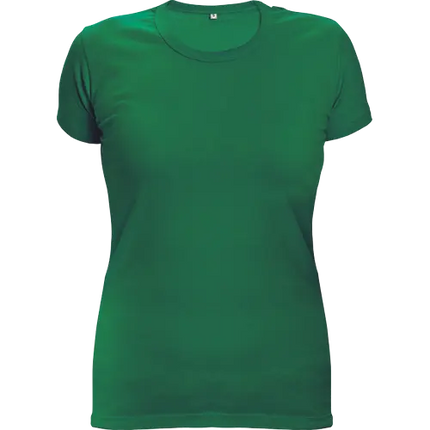 Tricou clasic cu maneca scurta dama Cerva SURMA, 95% bumbac, 5% elastan, 170 gr/mp