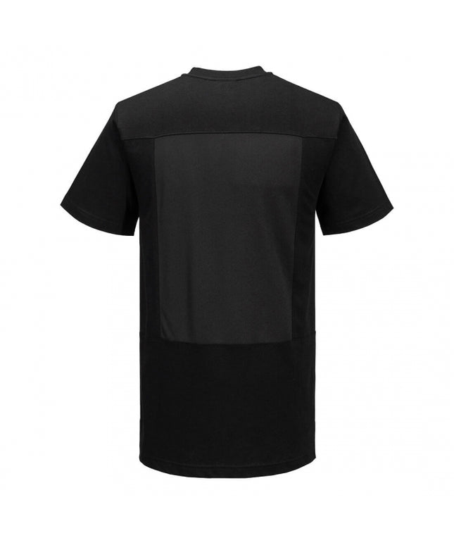 Tricou clasic cu maneca scurta Portwest C195 CHEF MeshAir, 100% bumbac, 195 gr/mp