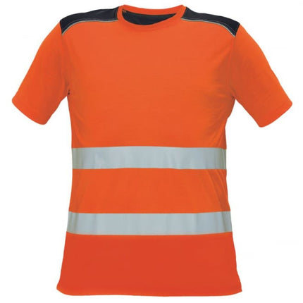 Tricou clasic reflectorizant Cerva KNOXFIELD HV, 100% poliester, 190 gr/mp