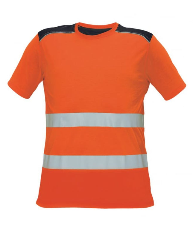 Tricou clasic reflectorizant Cerva KNOXFIELD HV, 100% poliester, 190 gr/mp
