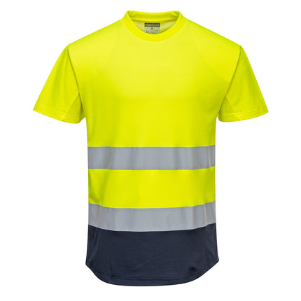 Tricou clasic reflectorizant Portwest C395, 55% bumbac, 45% poliester, 175 gr/mp