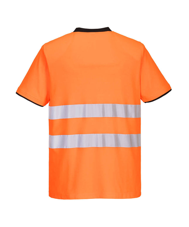 Tricou clasic reflectorizant Portwest PW213, 55% bumbac, 45% poliester, 144 gr/mp
