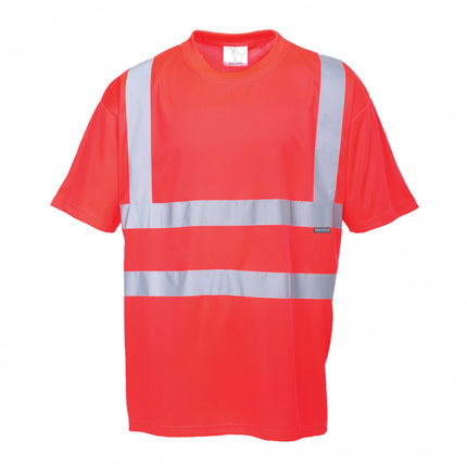 Tricou clasic reflectorizant Portwest S478, 100% poliester, 150 gr/mp