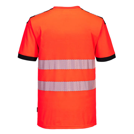 Tricou clasic reflectorizant Portwest T181 PW3, 55% bumbac, 45% poliester, 175g