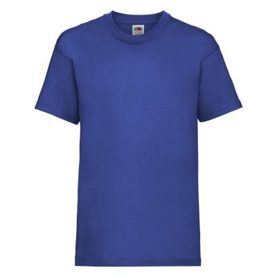 Tricou clasic copii Fruit of the Loom FOL VALUEWEIGHT, 100% bumbac, 165 gr/mp