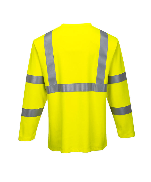 Bluza clasica reflectorizanta ignifuga Portwest FR HI VIS FR96, 60% modacrilic, 40% bumbac, 280g