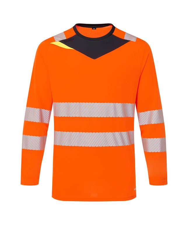 Tricou cu maneca lunga reflectorizant Portwest DX416, 100% poliester, 150 gr/mp